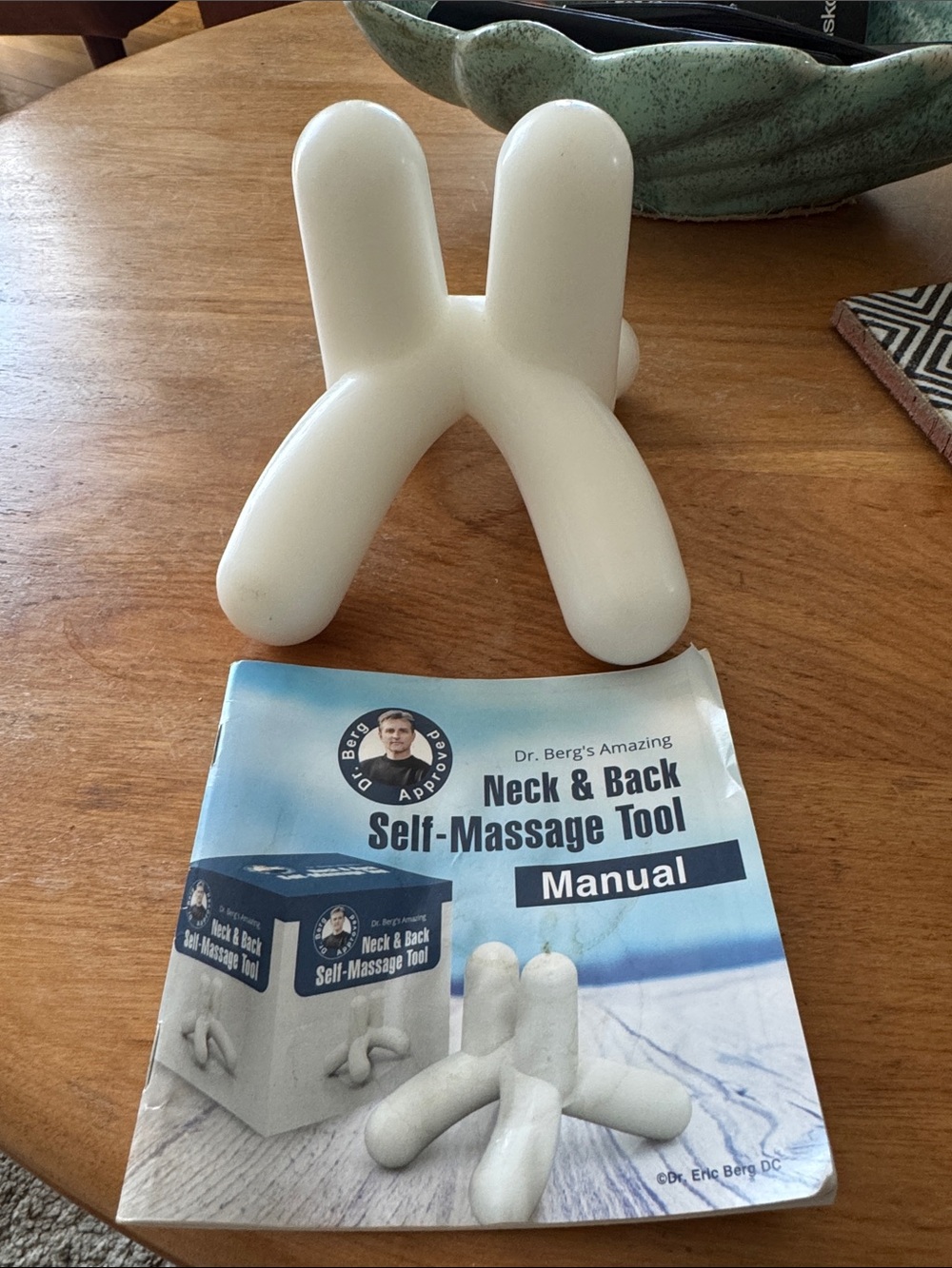 Dr. Bergs  Amazing Neck & Back Self-Massage Tool - White